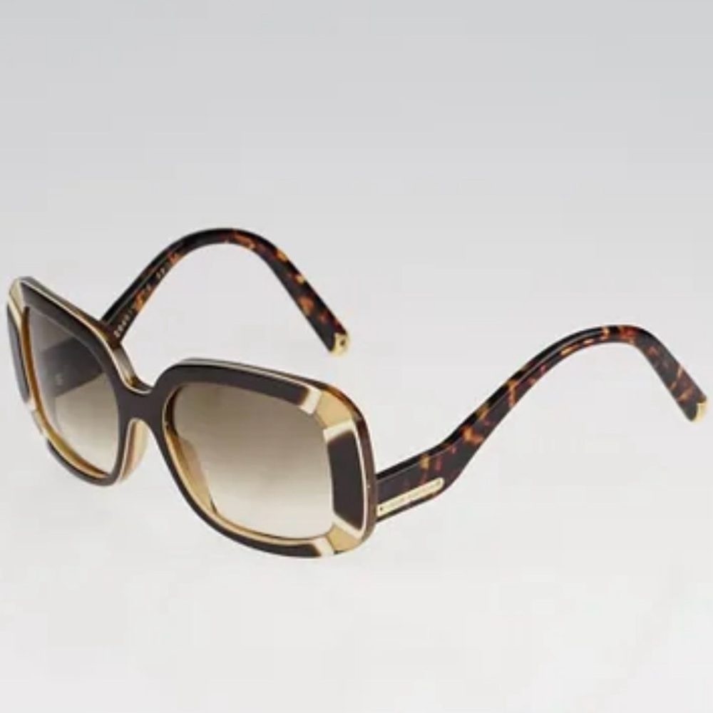 RARE Authentic LOUIS VUITTON Brown Anemone Sunglasses ZO401W STUNNING